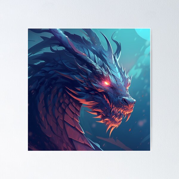 Item preview, Awakening Dragon: Majestic Mythical Power designed and sold by TrendyArtInk.