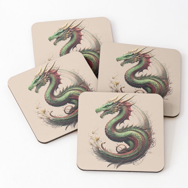 Item preview, Dragón Místico designed and sold by MacMerch121.