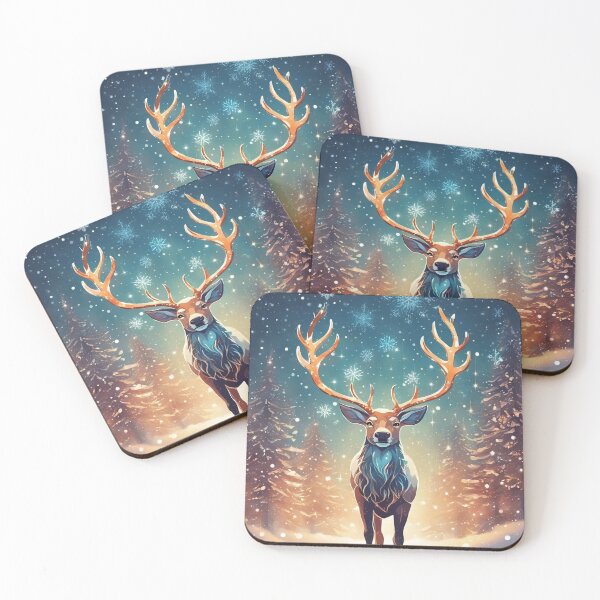 Item preview, Festive Antlers Alight designed and sold by Pixel Dome.