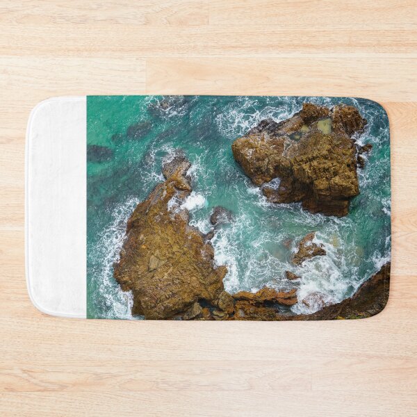 Item preview, Rocks in turquoise sea, Knysna, South Africa designed and sold by bookofwandering.