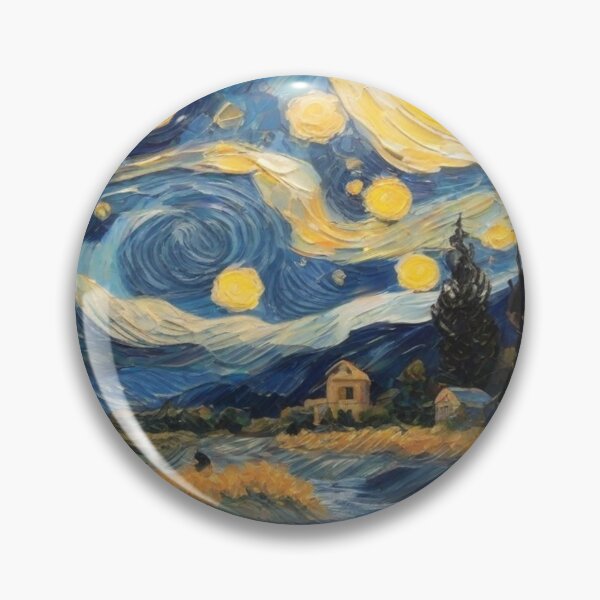 Item preview, Landscape Beautiful Starry Night. designed and sold by SuraSu.