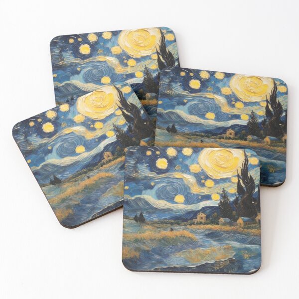 Item preview, Landscape Beautiful Starry Night. designed and sold by SuraSu.
