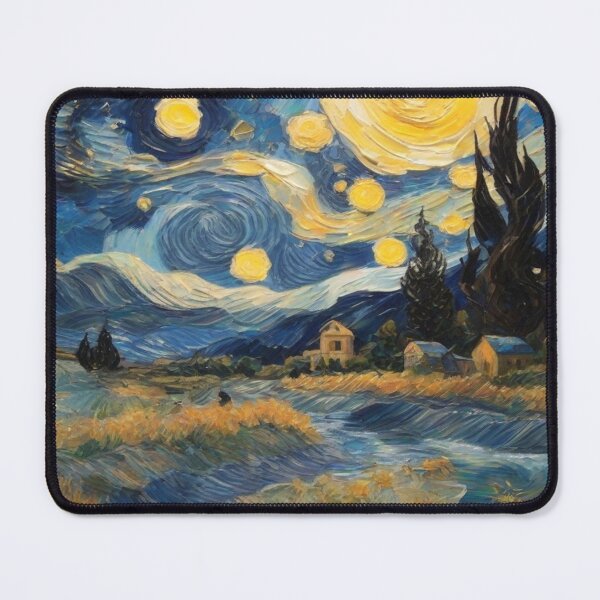 Item preview, Landscape Beautiful Starry Night. designed and sold by SuraSu.
