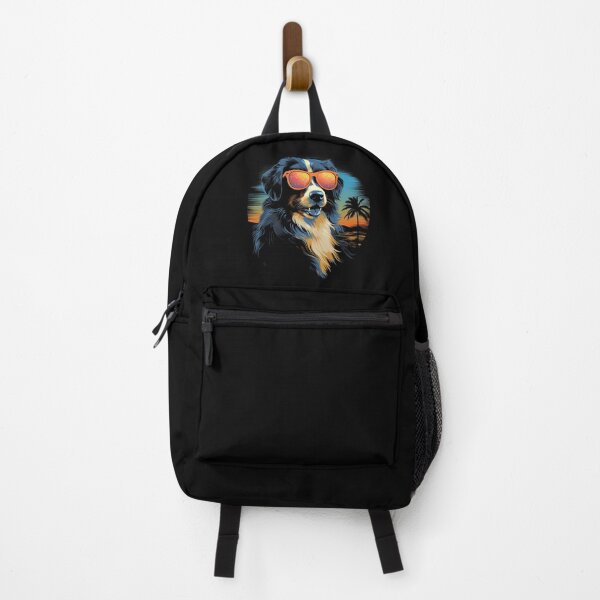 Item preview, Retro Wave Australian Shepherd Dog Shirt designed and sold by RedDesignSyc.