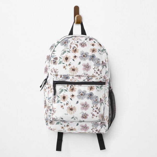 Item preview, Watercolour Florals with Blues designed and sold by Sara Brenton.