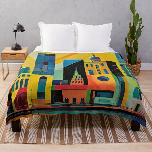 Item preview, Abstract City Painting - London / Paris / Berlin / New York Pt. 3 designed and sold by Hakina-Oh.