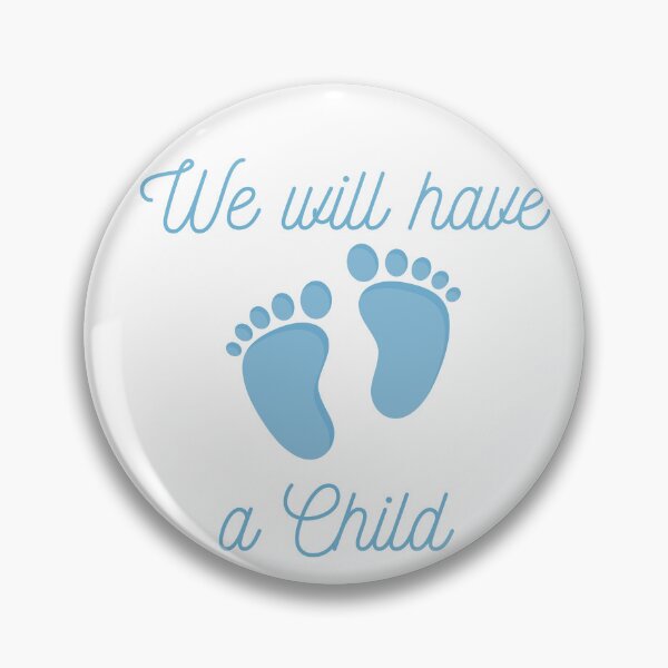 Item preview, We will have a Child. Notify family and others,blue. designed and sold by MjKris.
