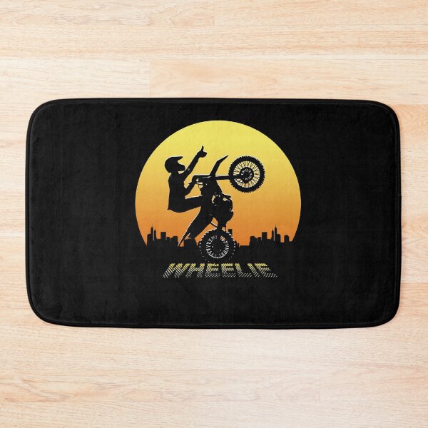 Artikelvorschau,  Wheelie, Silhouette eines Bike-Stunts, Motocross-Stunt-Rider-T-Shirt entworfen und verkauft von Shlomo Cohen.