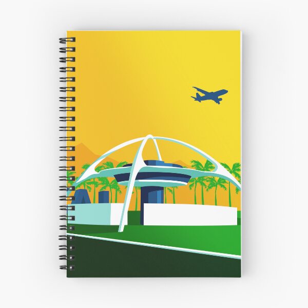 Item preview, LAX Theme Building designed and sold by Architecture Posters.