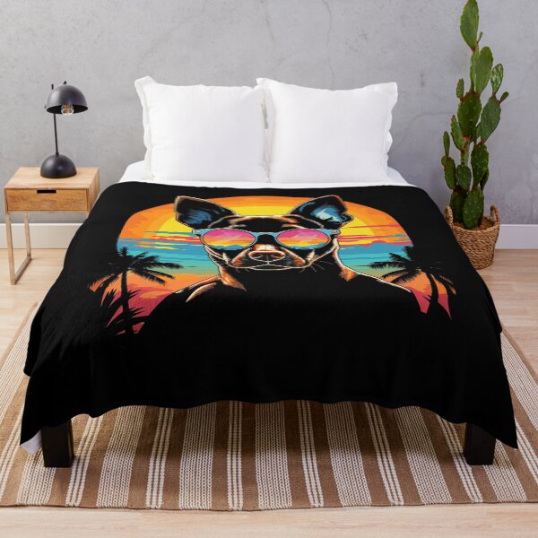 Item preview, Retro Wave Basenji Dog Shirt designed and sold by RedDesignSyc.