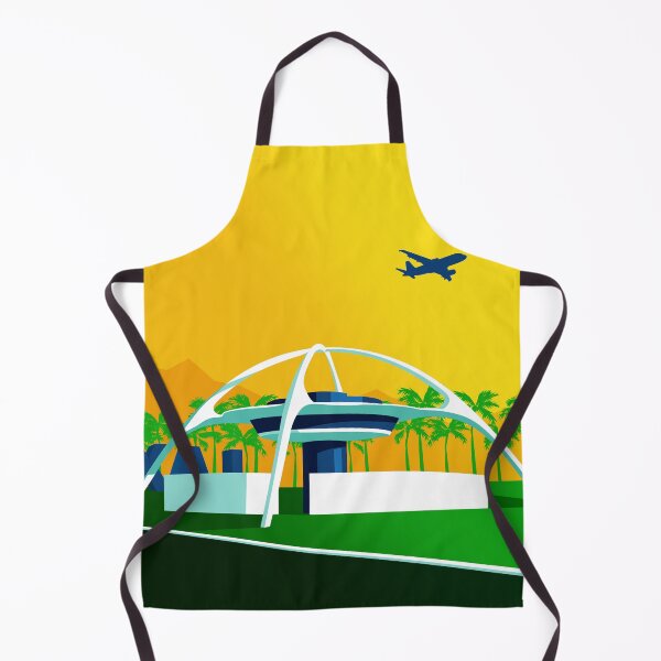 Item preview, LAX Theme Building designed and sold by Architecture Posters.