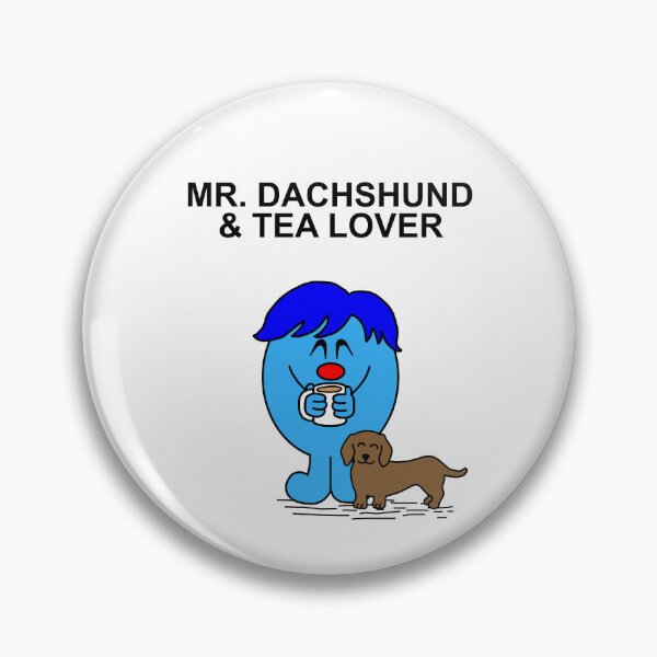 Item preview, Mr. Dachshund and Tea Lover designed and sold by Scat the cat.