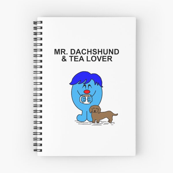 Item preview, Mr. Dachshund and Tea Lover designed and sold by Scat the cat.