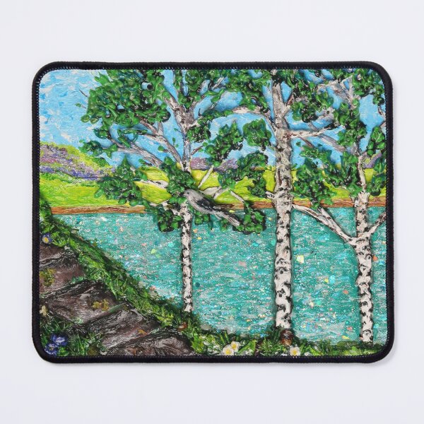 Item preview, The shimmering birches designed and sold by Margwizart.