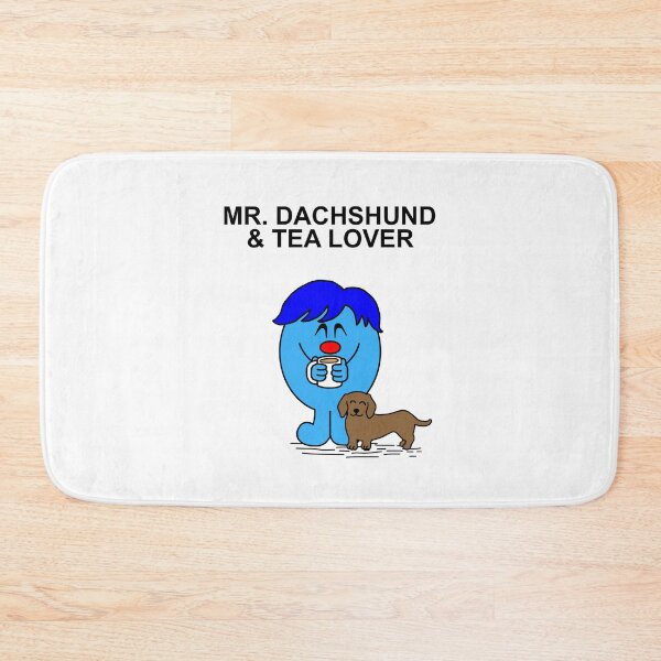 Item preview, Mr. Dachshund and Tea Lover designed and sold by Scat the cat.