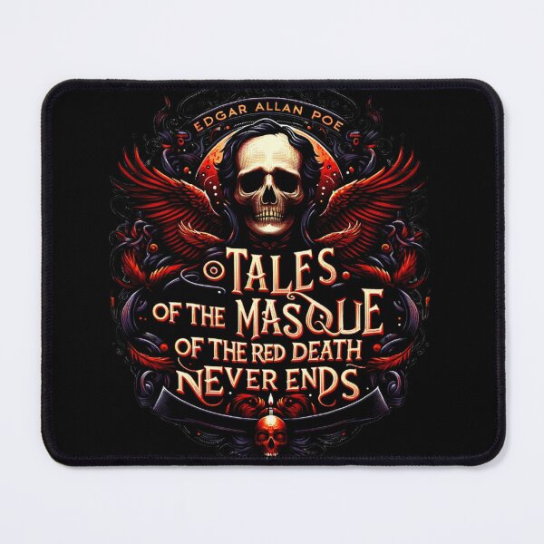 Item preview, Poe's Tales of the Masque of the Red Death Never Ends designed and sold by BeautBoldBasic.