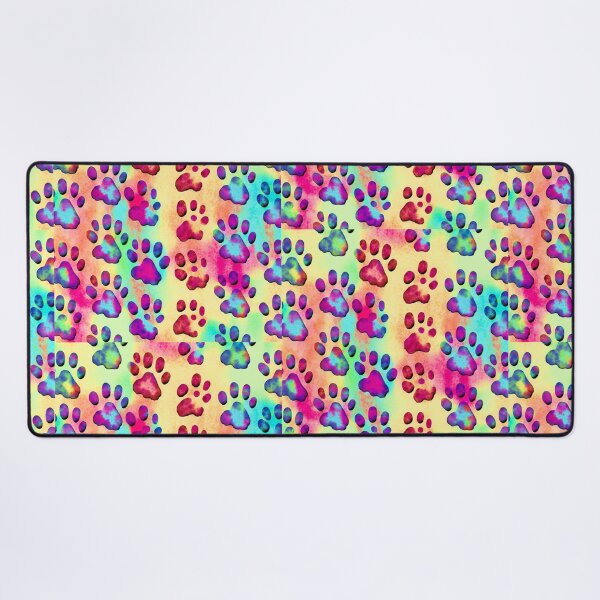Item preview, Paw Watercolor Colorful Pattern designed and sold by witch-night.