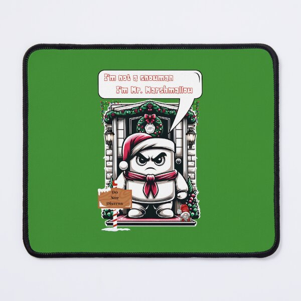 Item preview, Don't Call Him a Snowman - Mr. Marshmallow Christmas theme designed and sold by Epic Grenade Team.