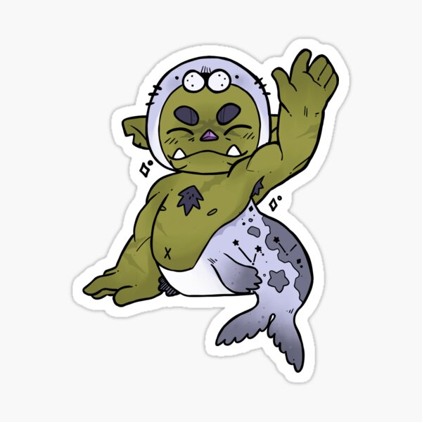Item preview, seal grumble orc designed and sold by amins-lil-shop.