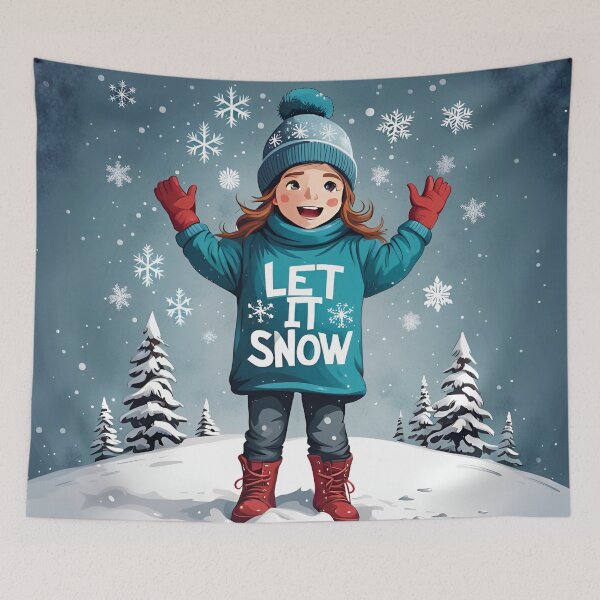 Item preview, Let it Snow and give us a White Christmas  designed and sold by Kaleddis.