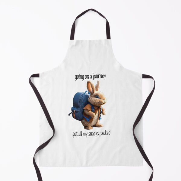 Item preview, Cute Rabbit With Backpack designed and sold by madeintrouble.