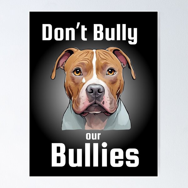 Bully - English Bull Terrier Poster for Sale by DoggyStyles