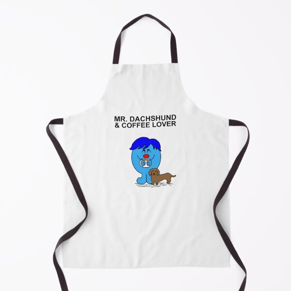 Item preview, Mr. Dachshund and Coffee Lover designed and sold by Scat the cat.