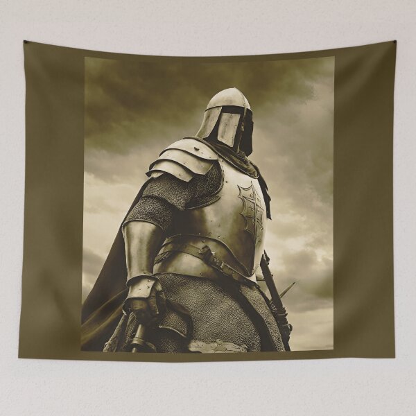 Item preview, Epic Knight Crusader Graphic T-shirt designed and sold by MtValleyDesign.
