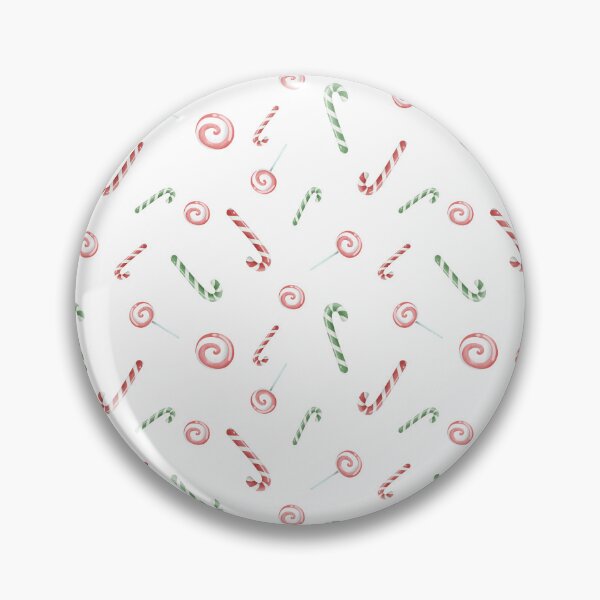 Item preview, Candy Canes and Bon Bons on White Pattern designed and sold by Pixels2Patterns.