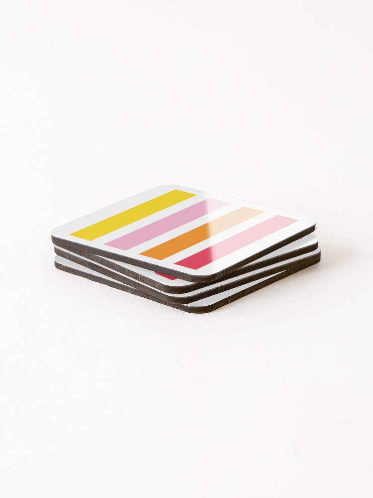Thumbnail 4 of 5, Coasters (Set of 4), Spring colors designed and sold by TalBright.