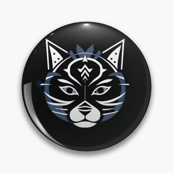 Item preview, Cat face  designed and sold by Linework Studio.