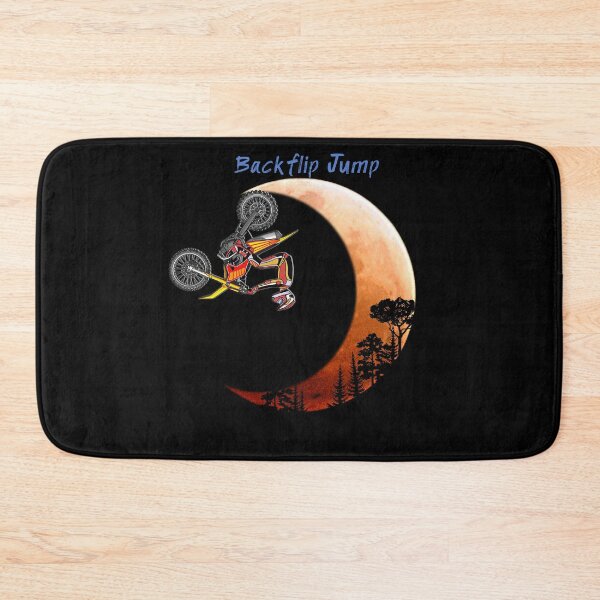 Artikelvorschau, Backfilp Jump, Crazy Bike Stunt, Motocross Stunt Rider T-Shirt entworfen und verkauft von Shlomo Cohen.