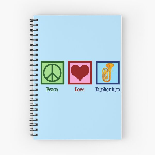 Item preview, Peace Love Euphonium designed and sold by Epic Love Designs.
