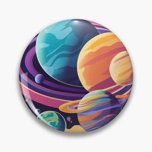 Item preview, Planets Colour - Black designed and sold by rozar-nv.