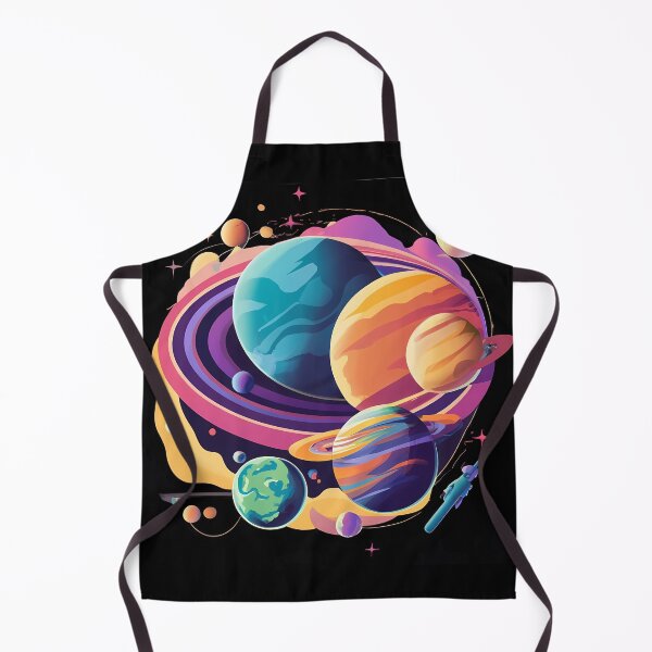 Item preview, Planets Colour - Black designed and sold by rozar-nv.
