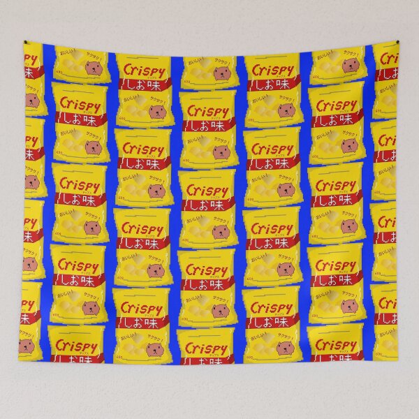 Item preview, Crispy Capybara Chips designed and sold by VanillaBytes.