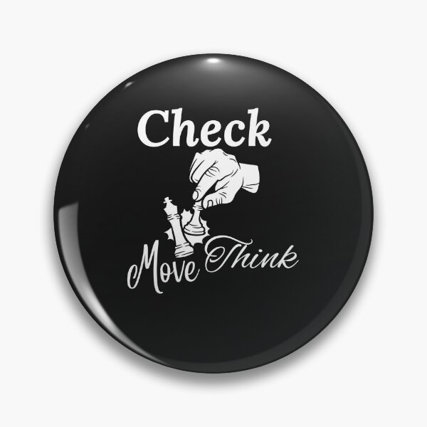 Item preview, Check move Think designed and sold by vaggleTown.