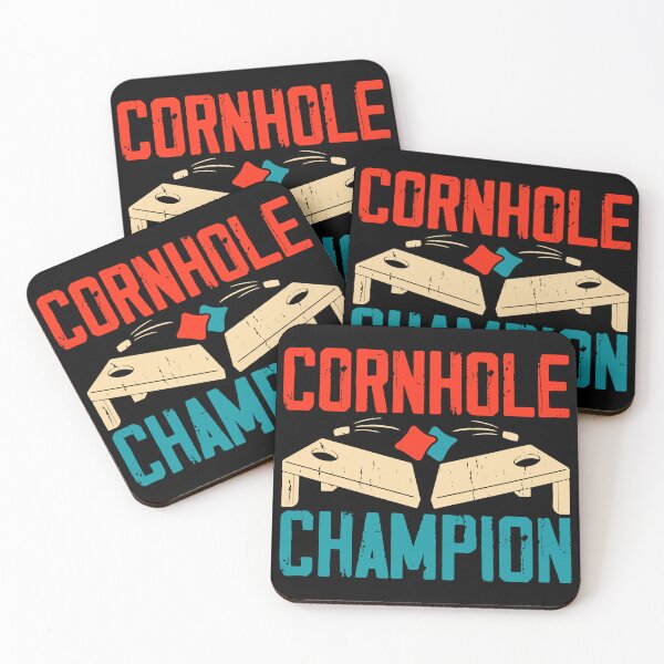 Item preview, Cornhole Champion - Baggo Bean Bag Toss Game-  Cornhole Player Team Vintage designed and sold by naworas.