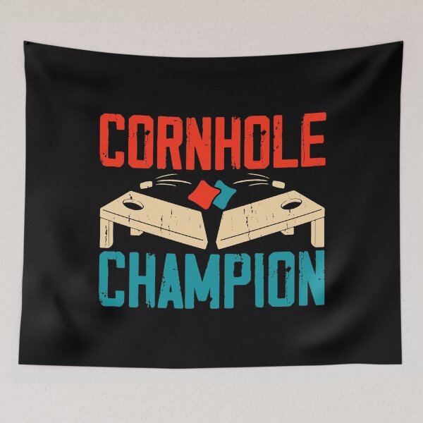 Item preview, Cornhole Champion - Baggo Bean Bag Toss Game-  Cornhole Player Team Vintage designed and sold by naworas.