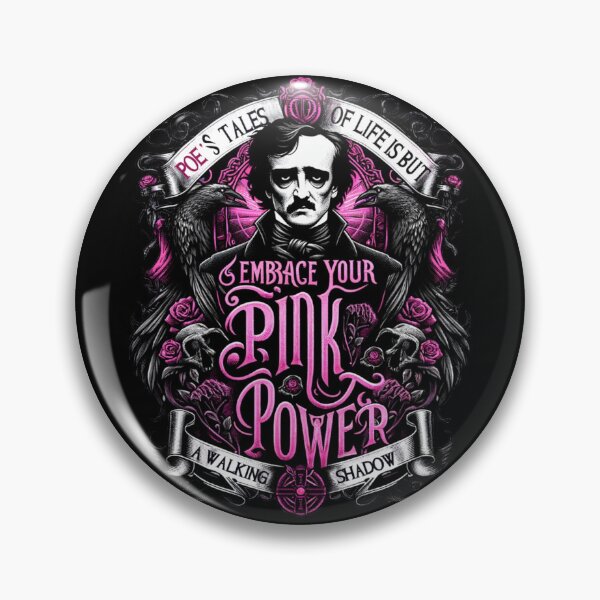 Item preview, Poe's Tales Embrace you Pink designed and sold by BeautBoldBasic.