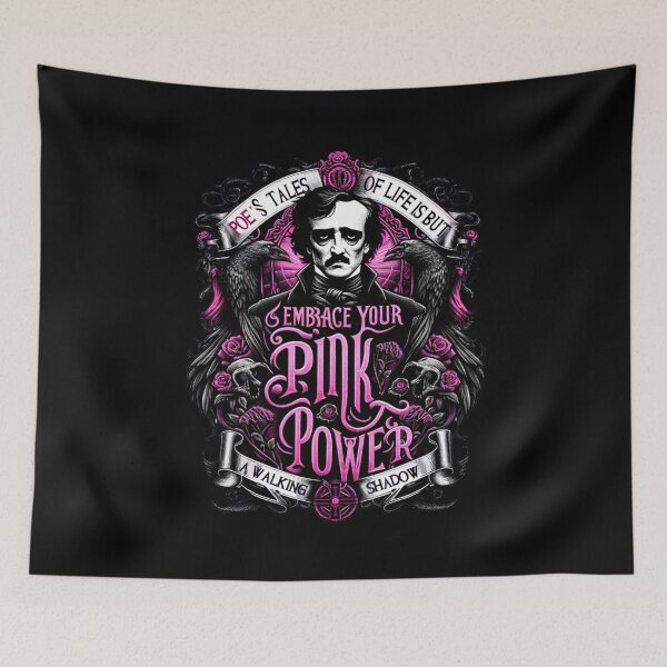 Item preview, Poe's Tales Embrace you Pink designed and sold by BeautBoldBasic.