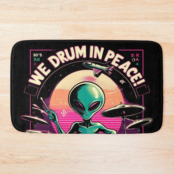 Item preview, We Drum in Peace! designed and sold by RafaelLima7.