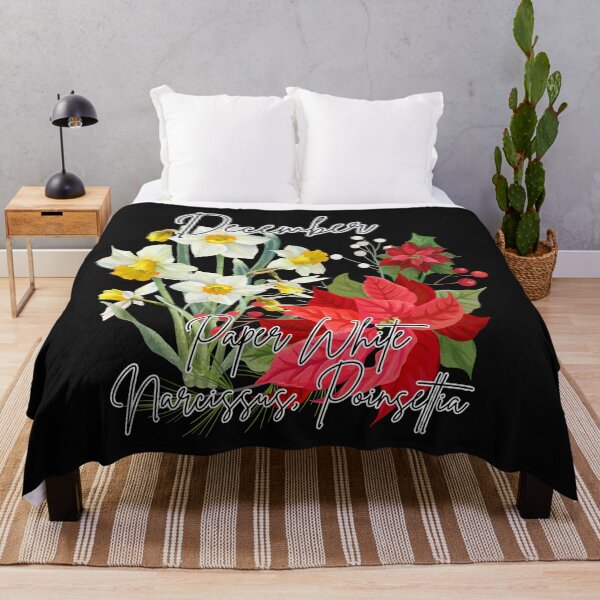Item preview, December Paper White Narcissus, Poinsettia designed and sold by TxTaurus110.