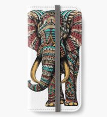 Ornate Elephant (Color Version) iPhone Wallet/Case/Skin
