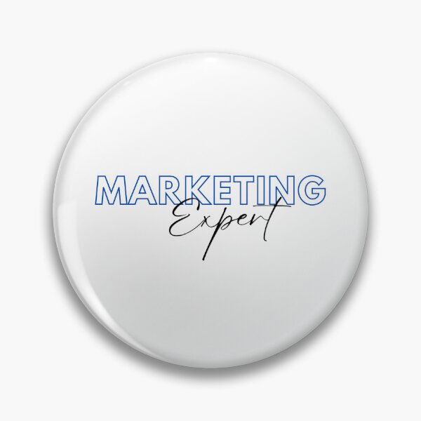 Item preview, Marketing Expert Blue Funny Marketing designed and sold by OSMMerchShop.