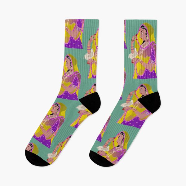 Item preview, Women with Bird designed and sold by lifecolorsandme.