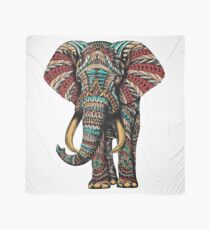 Pañuelo Elefante adornado (Versión en color)