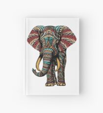 Ornate Elephant (Color Version) Hardcover Journal