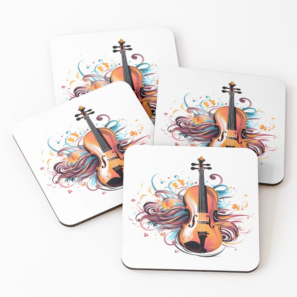 Item preview, Coasters (Set of 4) designed and sold by DigitalPatternx.
