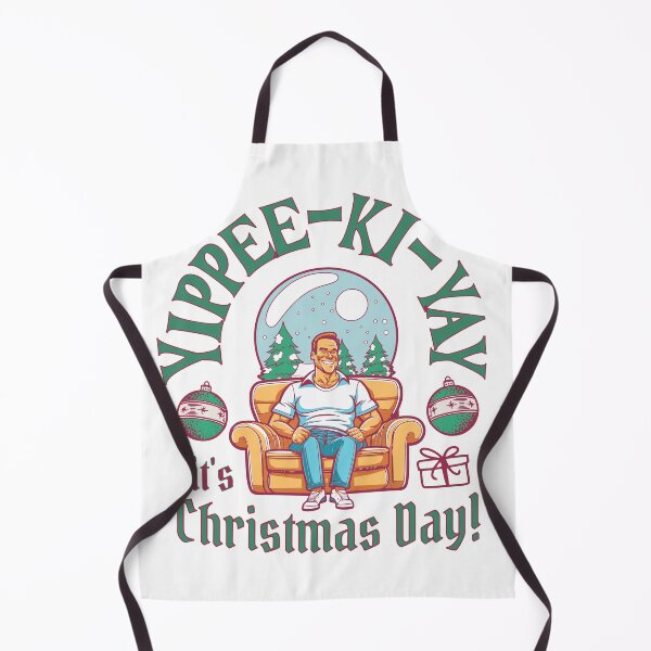 Item preview, Yippee-Ki-Yay it's Christmas Day Holiday Design designed and sold by FreshMintBoutiq.